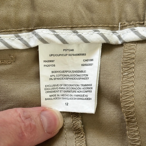 Dickies Stretch Skirt - Tan Size 12 - Picture 7 of 8